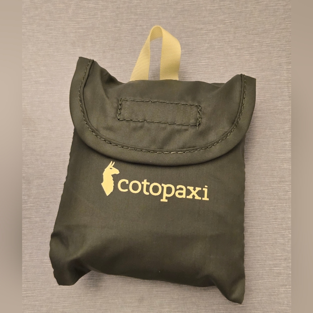 Cotopaxi Army Green Rain Cover For Backpack 15L-25L